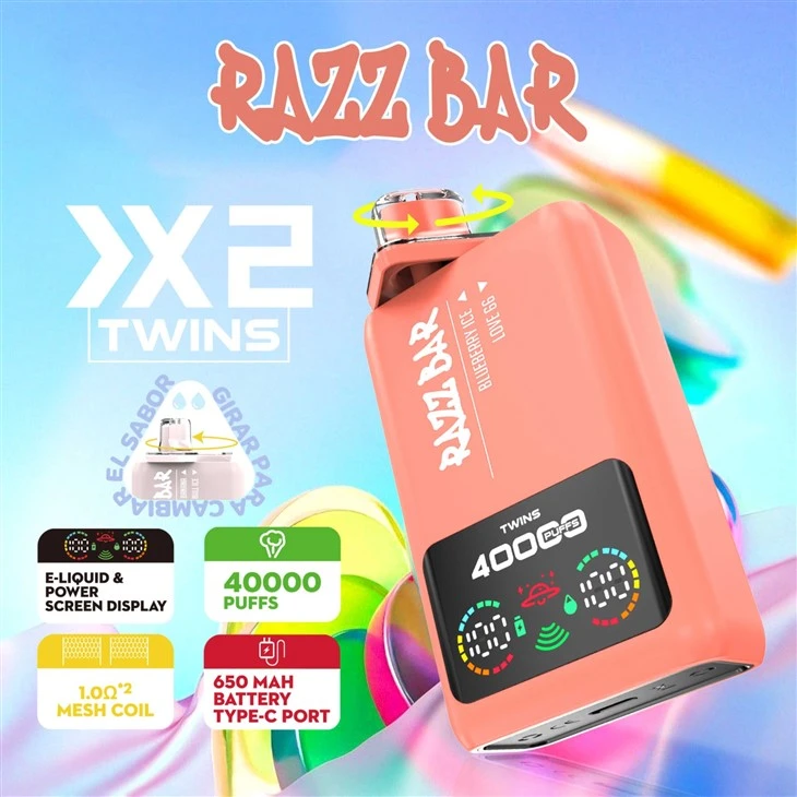 Razz Bar 40000puffs Twins Vape best