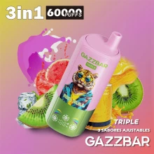 GAZZBAR 트리플 3IN1 60000 퍼프스 베이프